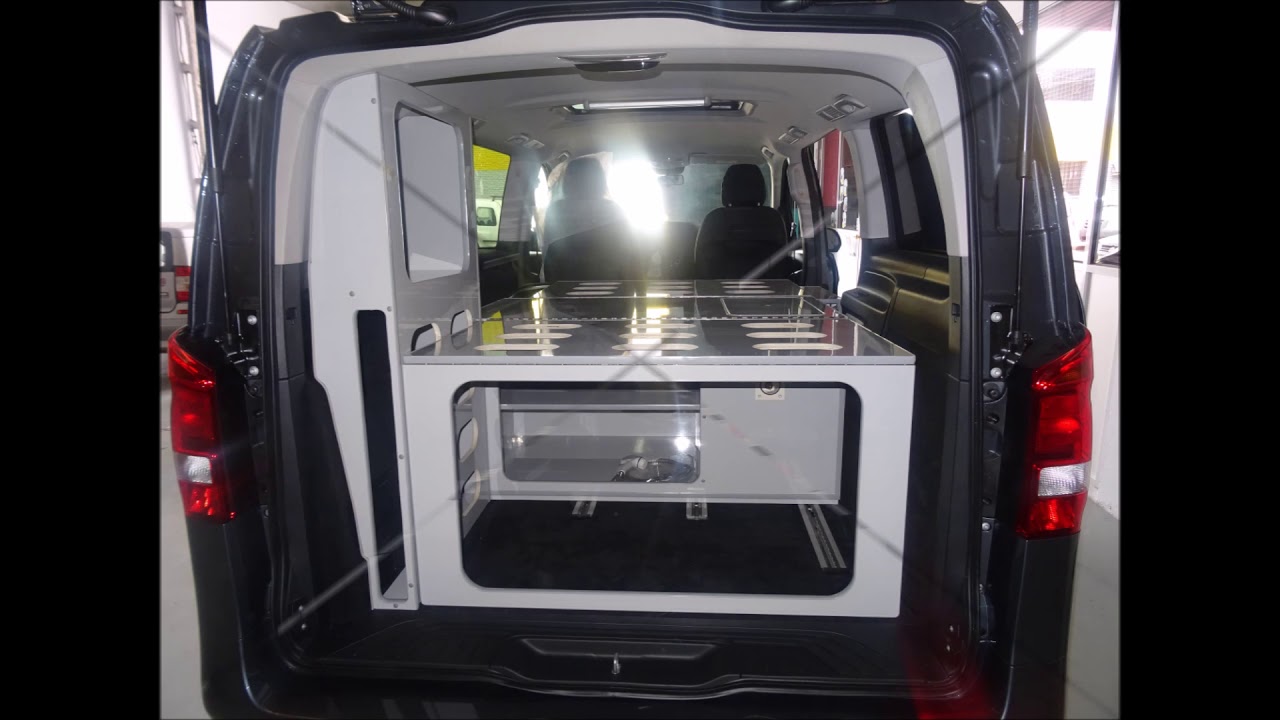 CAMPERIZACION DE MERCEDES VITO EN MALAGA CAMPER
