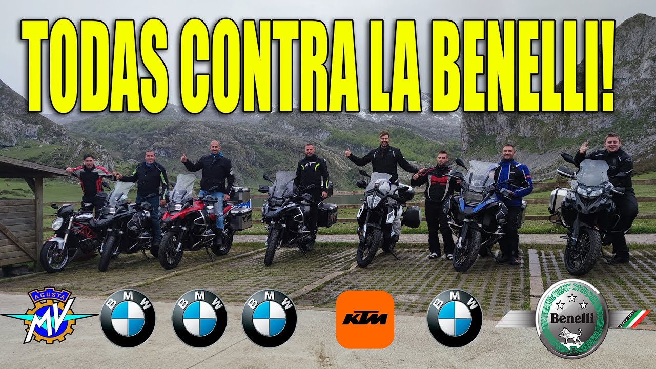 Asturias en moto. Una BENELLI entre BMWs, AGUANTARÁ un viaje de +1500km? Ruta del cachopo TRK 502X