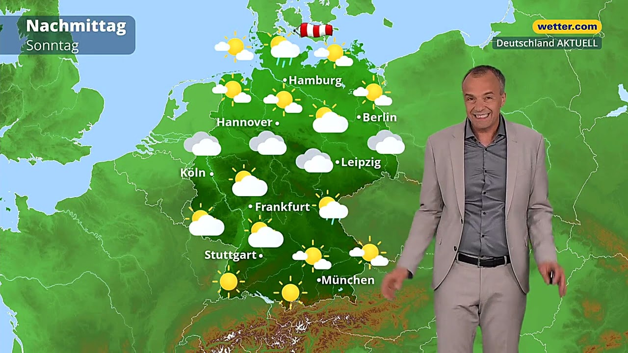 3-Tage-Wetter: St&uuml;rmischer Kaltlufteinbruch mit Gewittern!