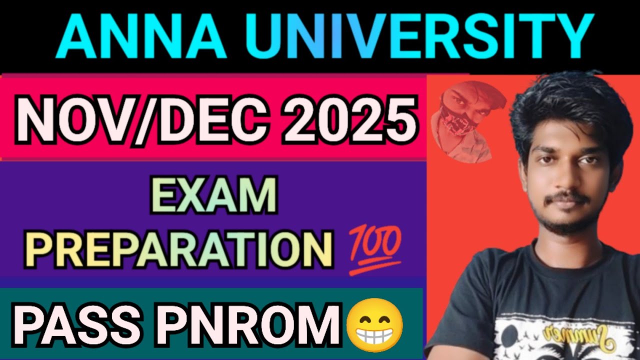 Anna University Exam Preparation 💯💪#annauniversity#bulletnandhu #semester #regulation2021 #exam#tips
