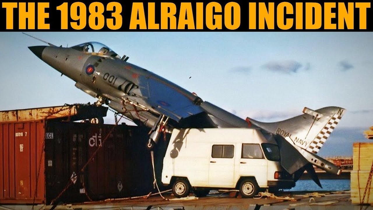 1983 Sea Harrier Emergency Landing On 