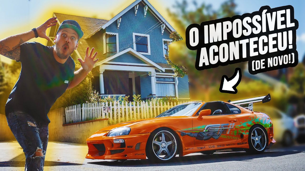 Fui de SUPRA VISITAR TODOS os LUGARES do VELOZES e FURIOSOS! Theo Amaral - Theo Amaral