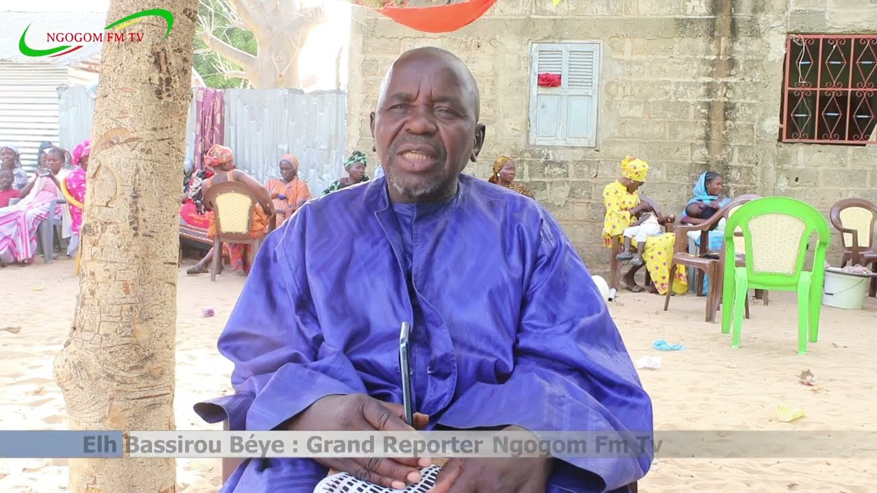 Journée de récital du Saint Coran à Ndoucoumane : les Thiants  remerciements de Elh Bassirou Béye.
