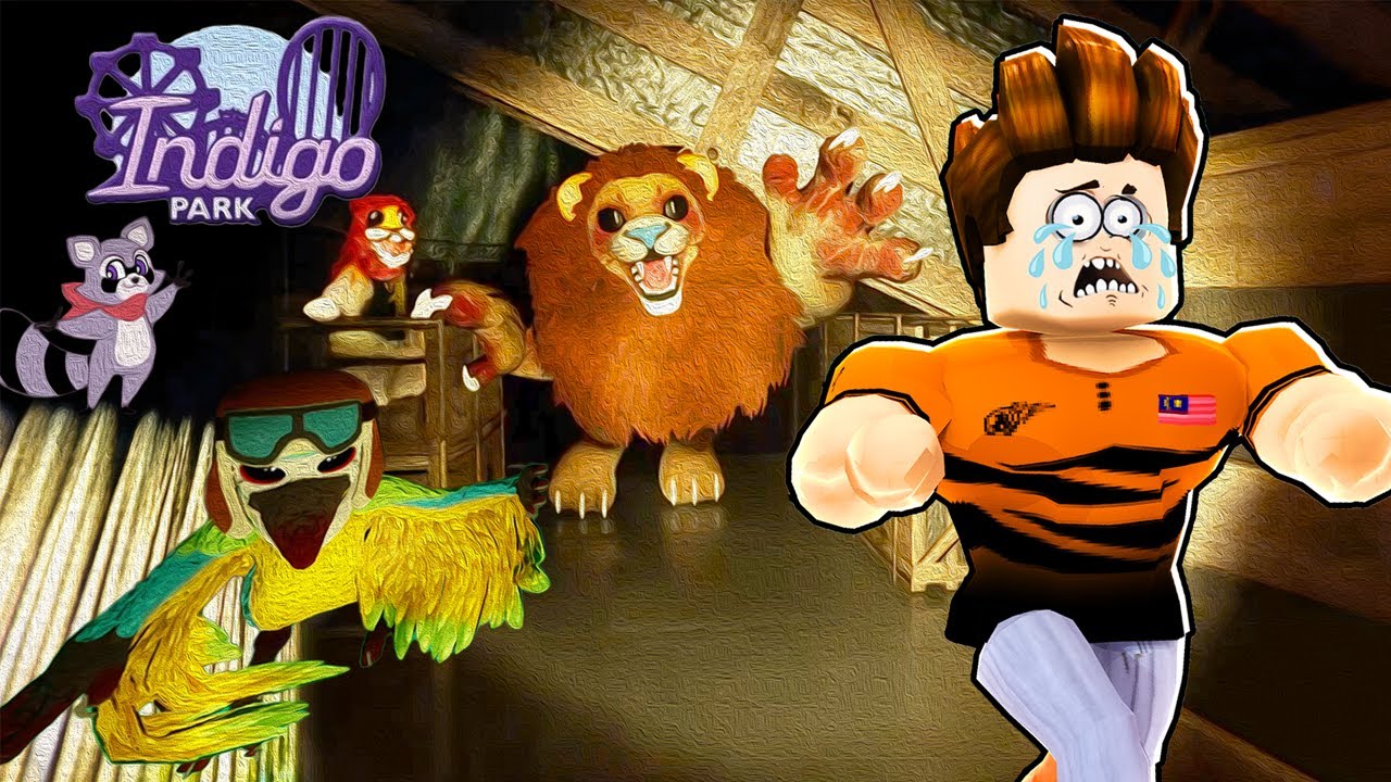 Taman Tema Indigo Park Seram!!! Horangi Kena Kejar Dengan Singa & Burung Parrot!!! 🦁🥶🦜  (Full Game)