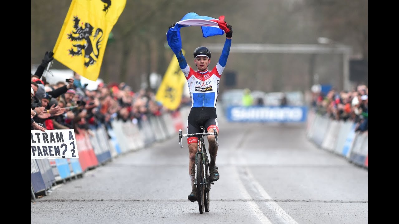 Mathieu van Der Poel win in Hoogerheide- 2014/15 Cyclo-cross World Cup - Hoogerheide, Netherlands
