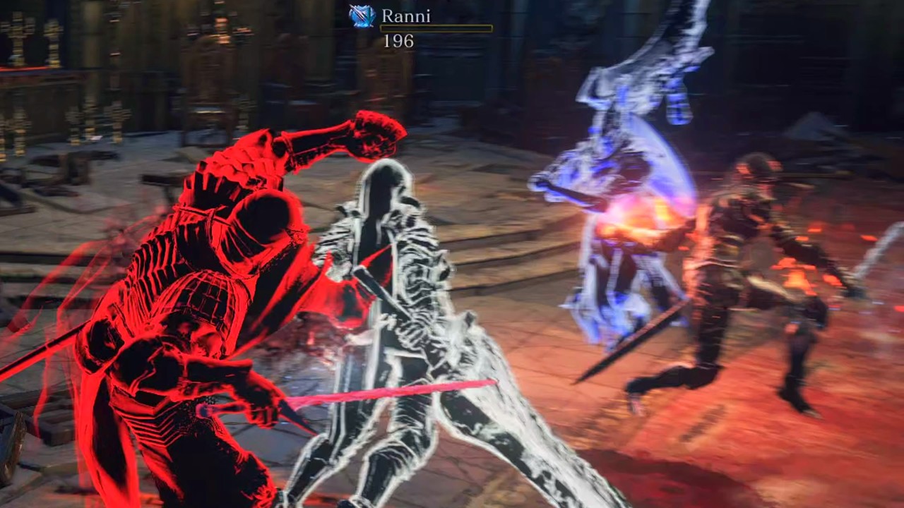 Dark Souls 3 Invasions but I invaded a FighterPL wannabe
