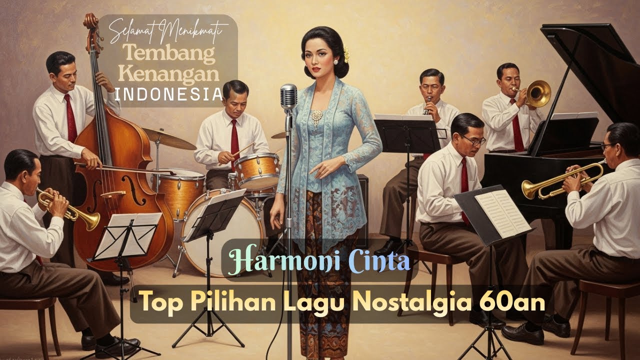 Top Pilihan Lagu Nostalgia 60an | Harmoni Cinta | Tembang Kenangan Indonesia 60an-70an