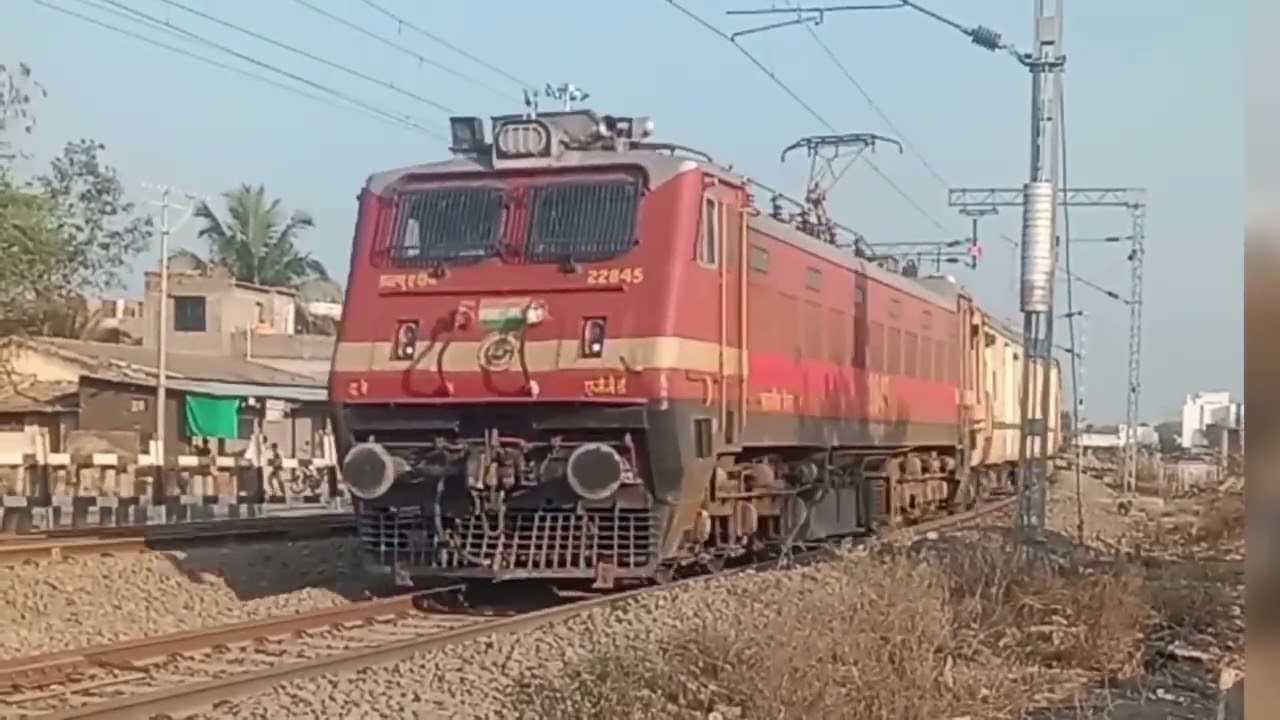9 in 1 Compilation Back to Back LHB and ICF Coaches with WAP7 & WAP4 #train #trendingshorts #shorts