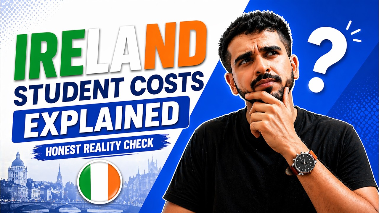 The TRUTH About Cost of Living in Ireland | Rent, Food & Part-Time Jobs | For 2027 Intake