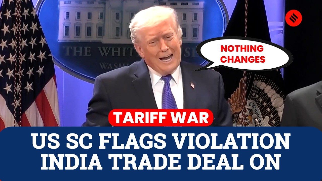 Trump Defies US Supreme Court, Reaffirms 18% Tariffs on India Under Interim Trade Deal
