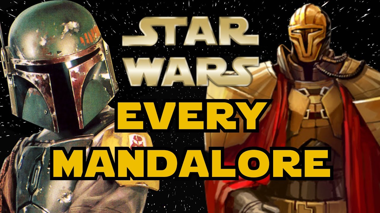 Every Mandalore in Star Wars History - Star Wars Explained