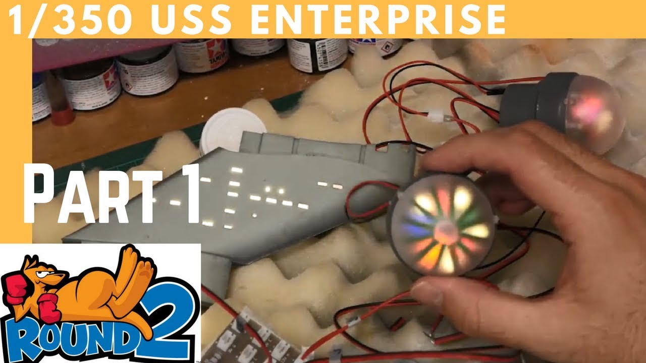 Round 2 1/350 USS Enterprise Build Part 1