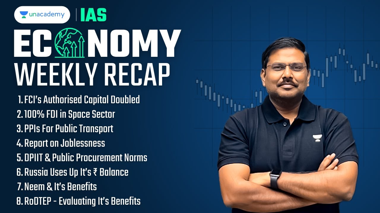Economy: Weekly Recap (18 Feb -24 Feb) | Current Affairs Revision for UPSC 2024/25 | By Shyam Kaggod