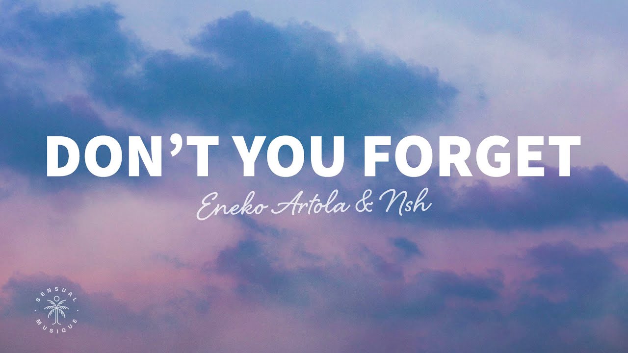 Eneko Artola & NSH - Don&rsquo;t You Forget (Lyrics)