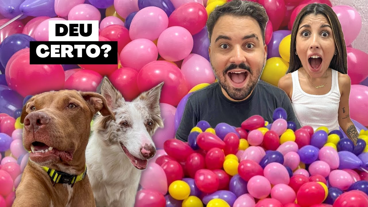 O Desafio Das 1000 Bexigas | Ser&aacute; Que N&oacute;s Conseguimos?