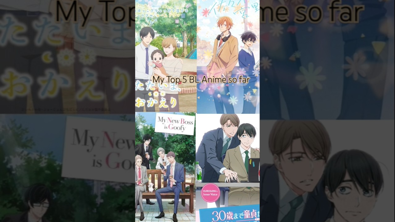 Heartwarming BL anime list you might want to try ❤️ #bl #anime #blanime