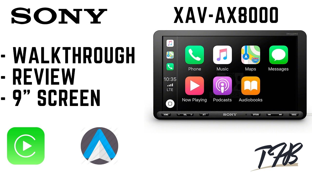 Sony XAV-AX8000 Прохождение + обзор