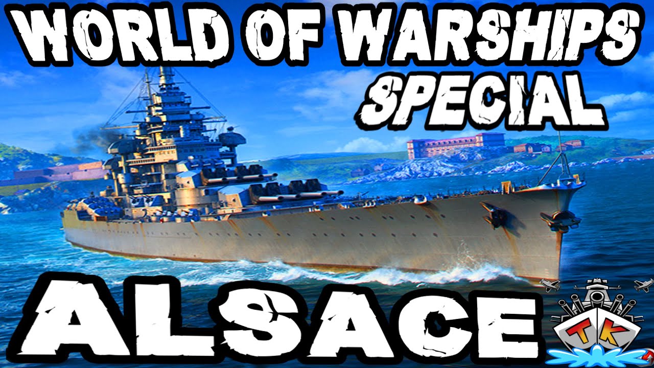 Alsace das GEILE T9 Schlachtschiff *SPECIAL* ⚓️ in World of Warships 🚢