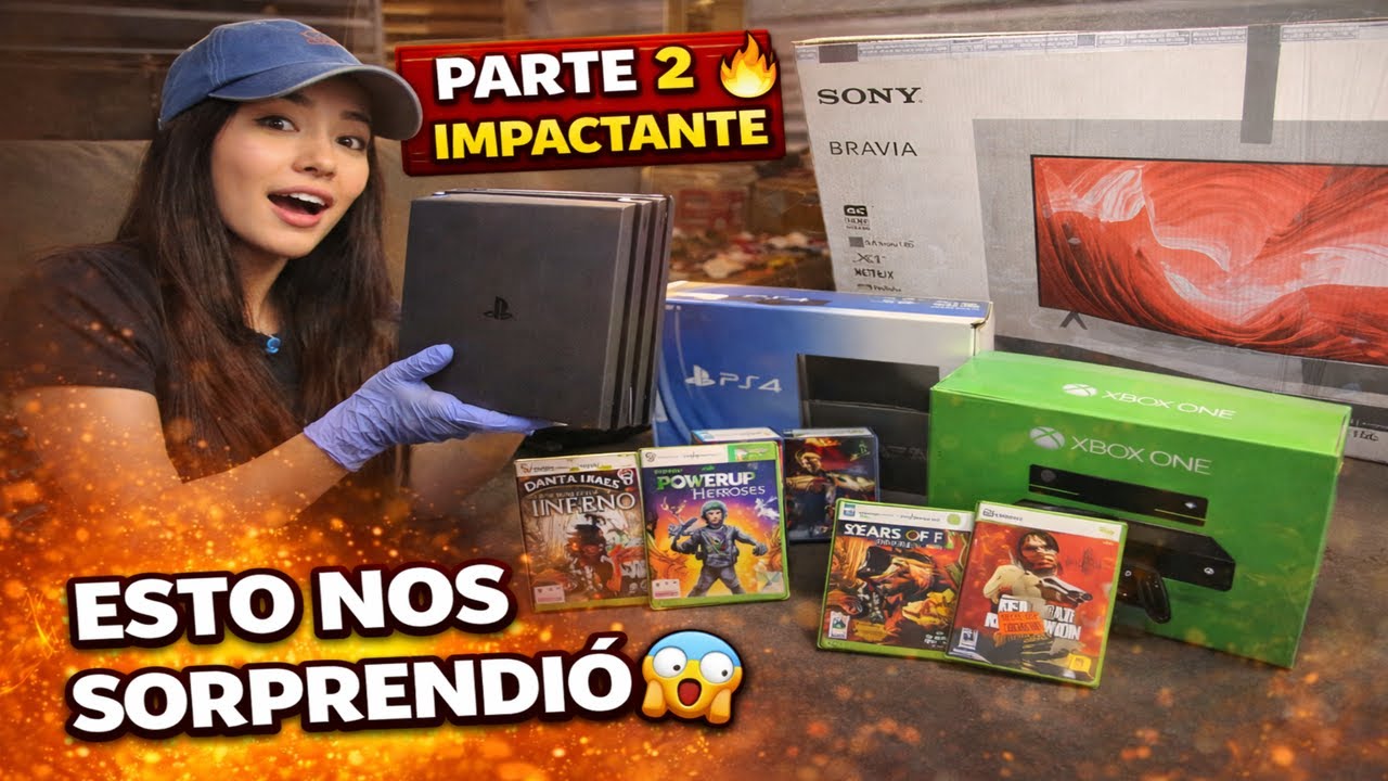 Almacenes abandonados en USA nitendo xbox ps4 switch parte 2 INCREIBLE HALLAZGO!!!