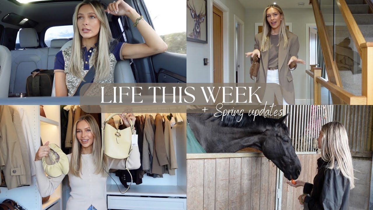 My horse riding injury, garage transformation & new in from H&M