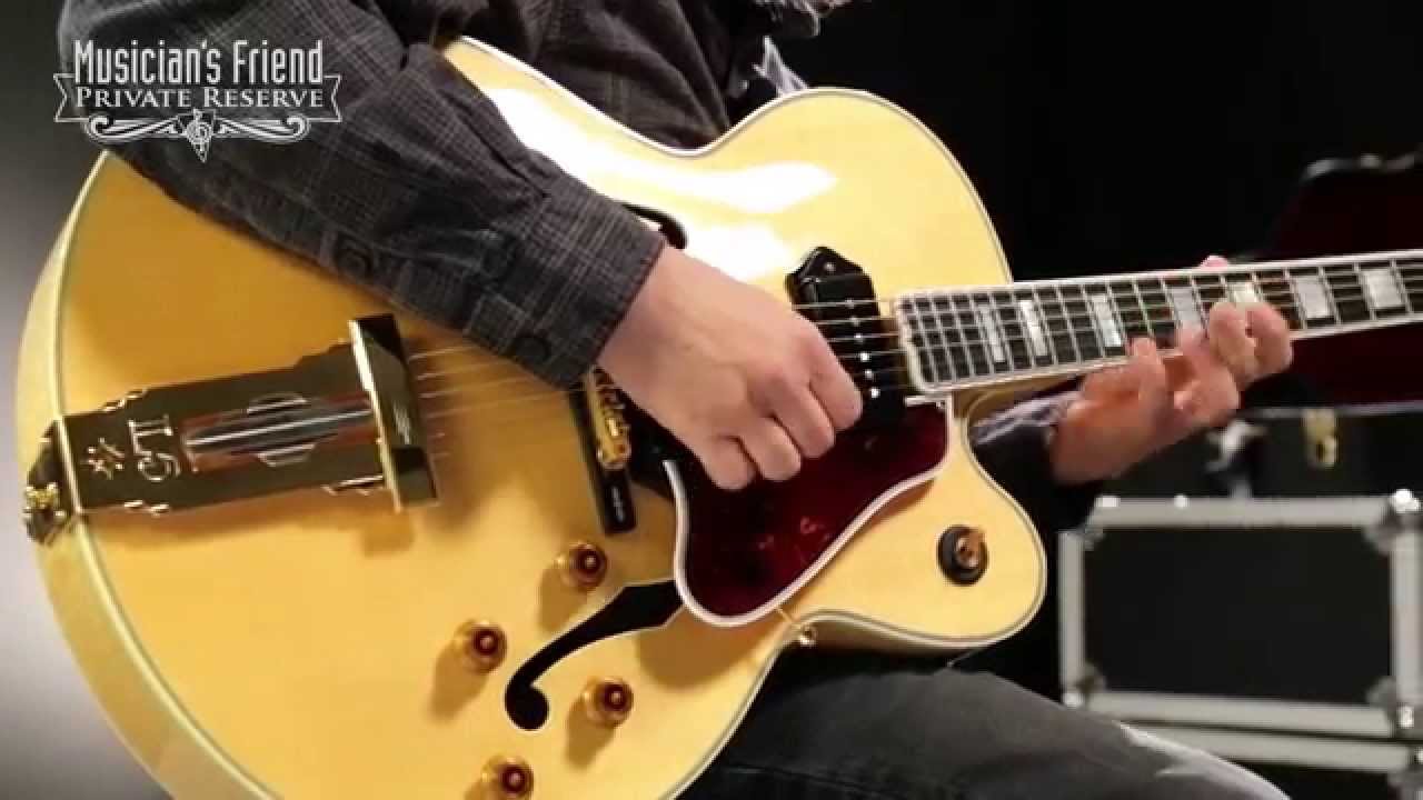 Gibson Custom L-5 CES Hollowbody Electric Guitar Antique Natural