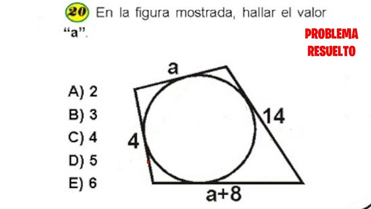 Teorema de Pitot - Ejercicio resuelto