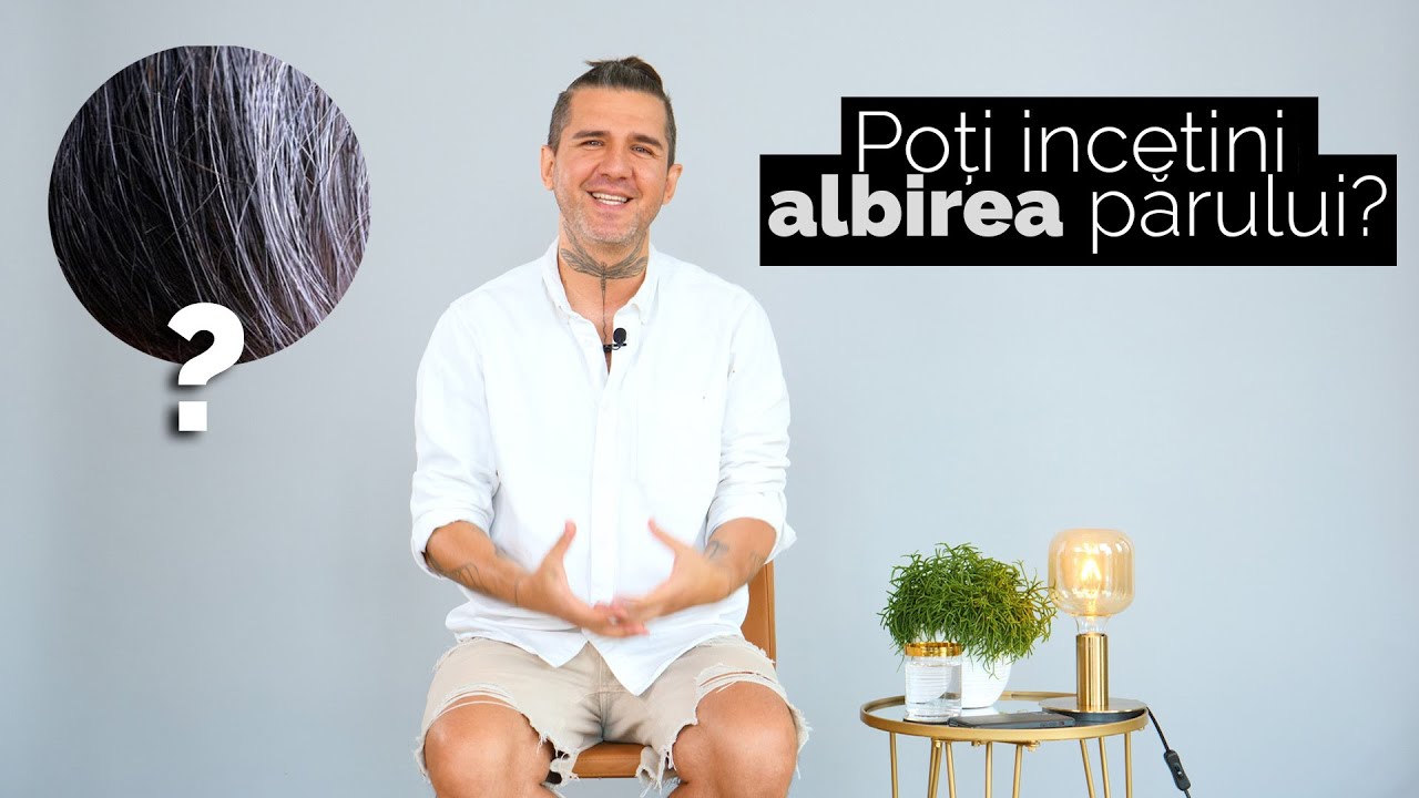 Poti incetini albirea parului?