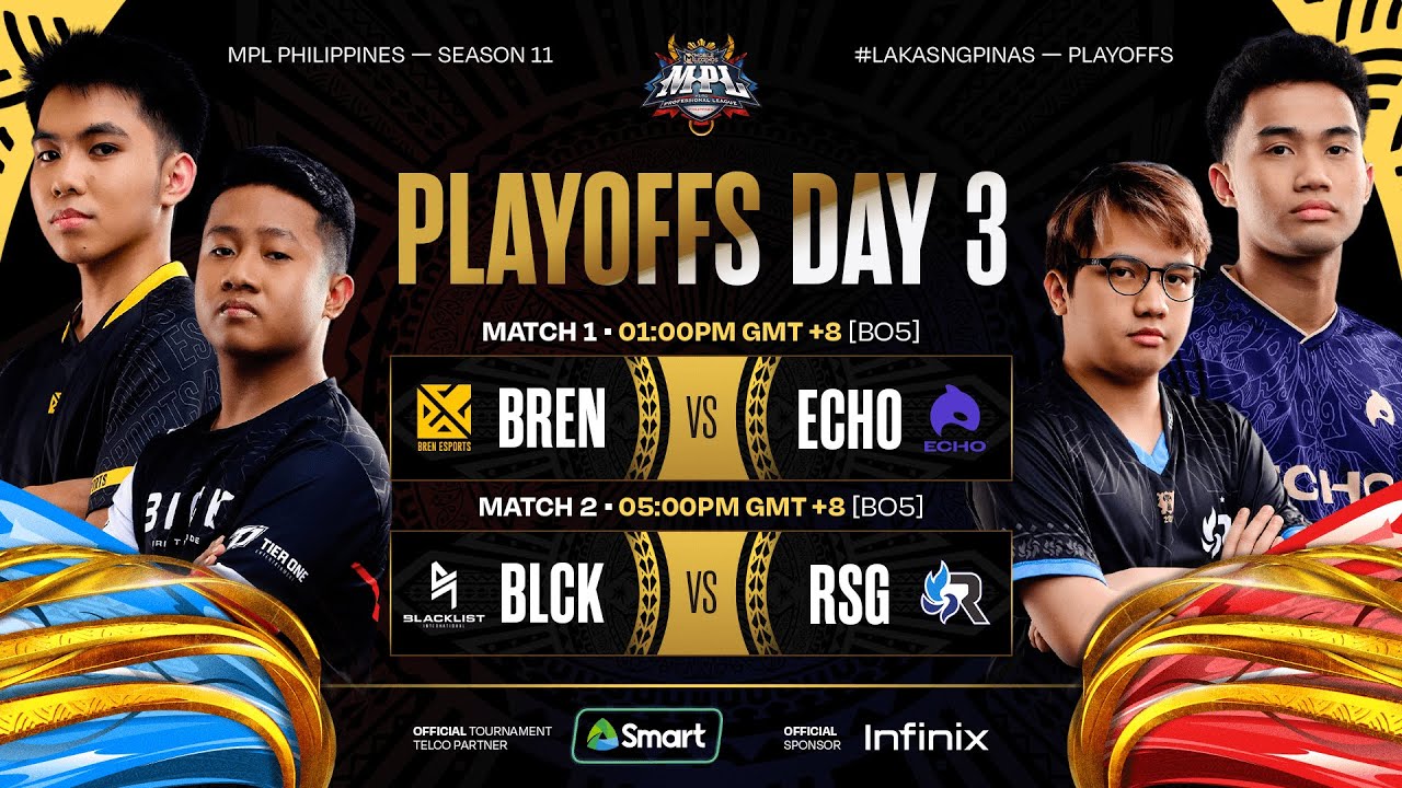 (FILIPINO) MPL-PH S11 - Playoffs Day 3