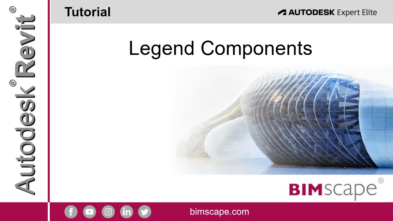 Autodesk Revit: Adding Legend Components
