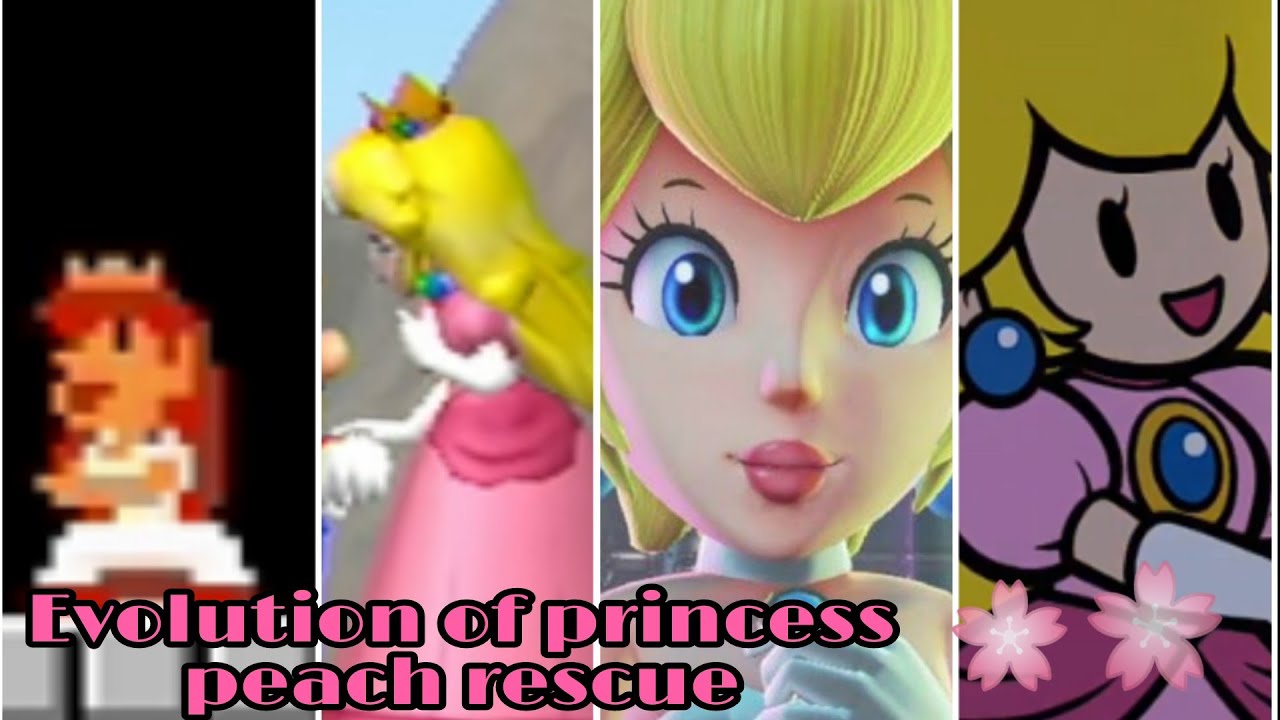 🌸 Evolution of Princess Peach being rescue (1985 - 2020) 🌸