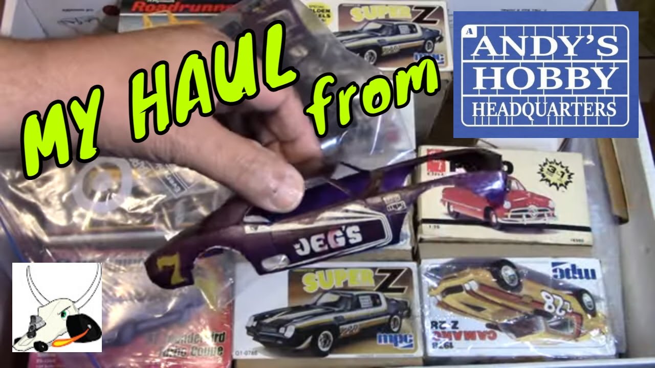 Ep.106 My Model Car Kit Haul From Andy's Hobby Headquarters (The Stash)