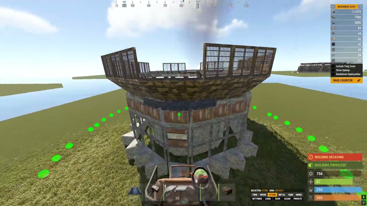 Better 2x2 flooor stacked 2x 8-12 people tight good peaks can be bunkered