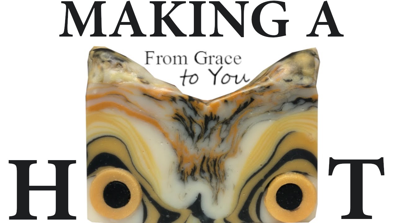 Making a HOOOT Owl Soap