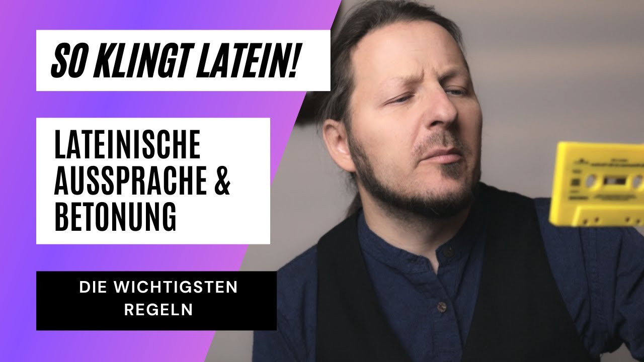So klingt Latein! Die wichtigsten Regeln zur lateinischen Aussprache.