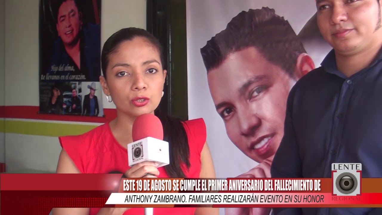 ANIVERSARIO DE LA MUERTE DE ANTHONY ZAMBRANO