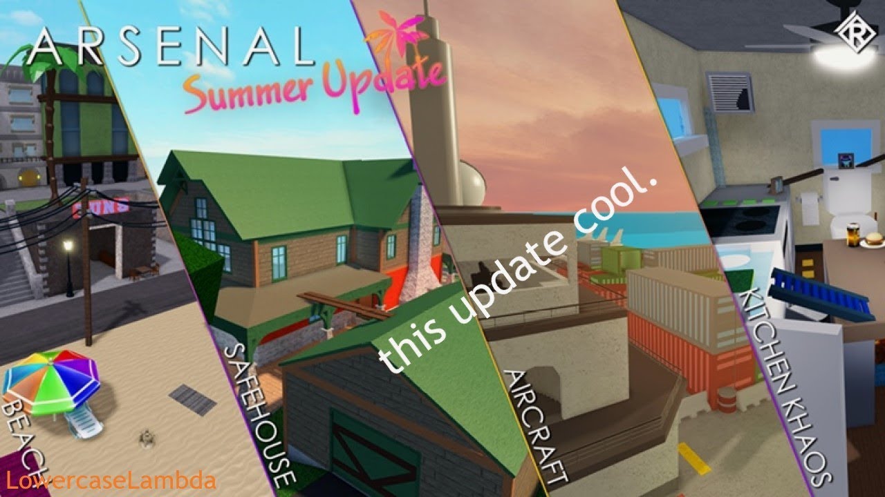The Arsenal Summer Update | Maps, Weapons, Skins, Tickets, and More. (Roblox)