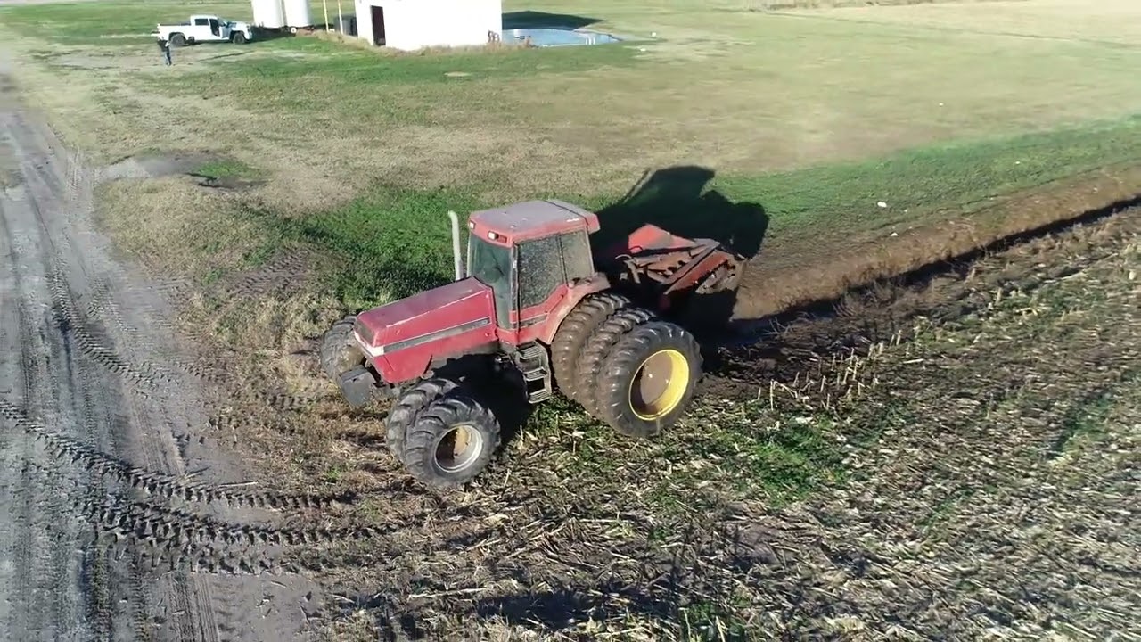 Dondi DBR95 ditcher with Buckwheat in Bayboro, NC