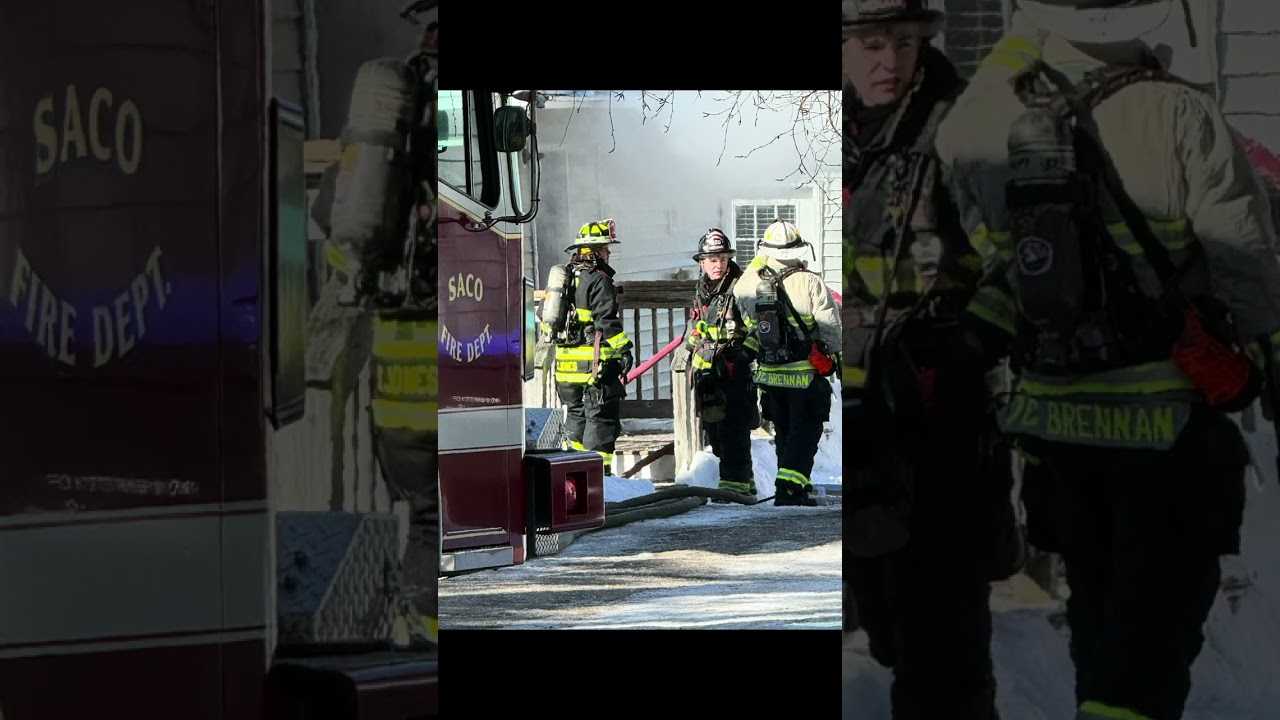 Working Structure Fire | Old Orchard Beach, Maine | On-Scene Footage