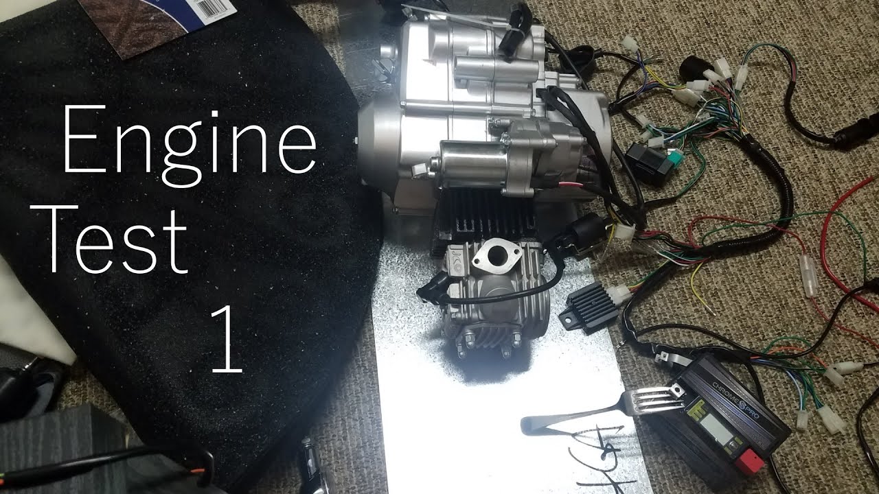 First Engine Start - Mark II Go Kart