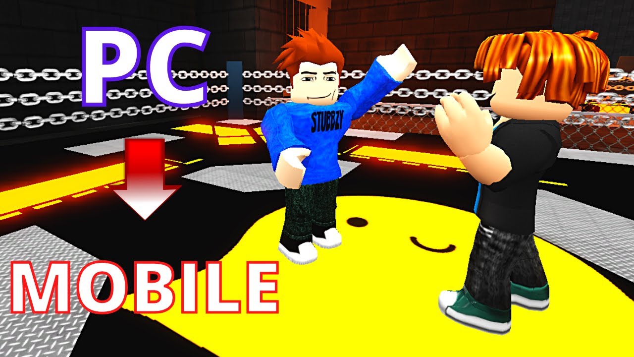 PC player plays on MOBILE for the first time in Roblox Boxing League
