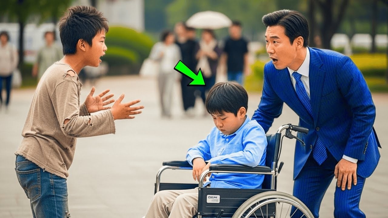 “당신 약혼자가 아들이 걷지 못하는 이유예요 ” 가난한 소년의 말에 백만장자는 패닉에 빠졌다