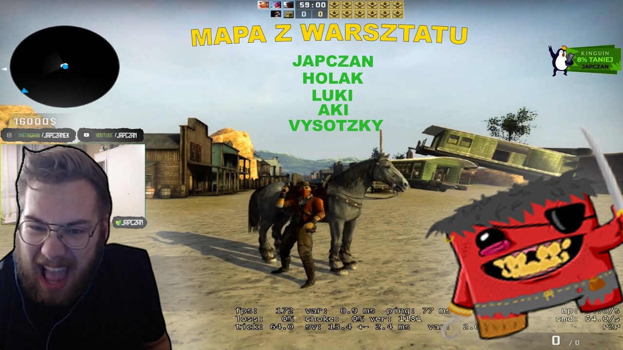 JAPCZAN MAPA Z WARSZTATU CSGO Z EKIPĄ