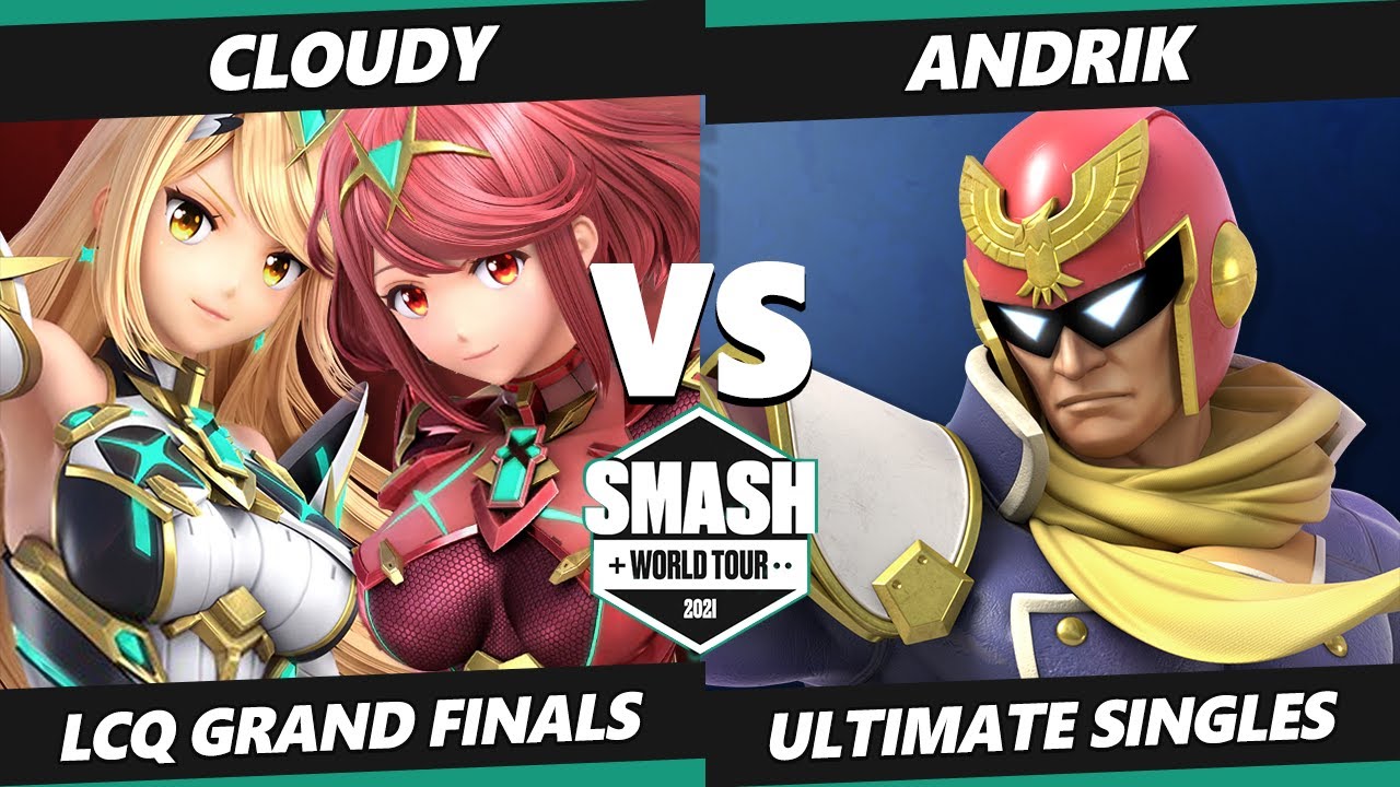 SWT Mexico Online LCQ GRAND FINALS - Andrik (Captain Falcon) Vs. Cloudy (Pyra Mythra) SSBU Ultimate