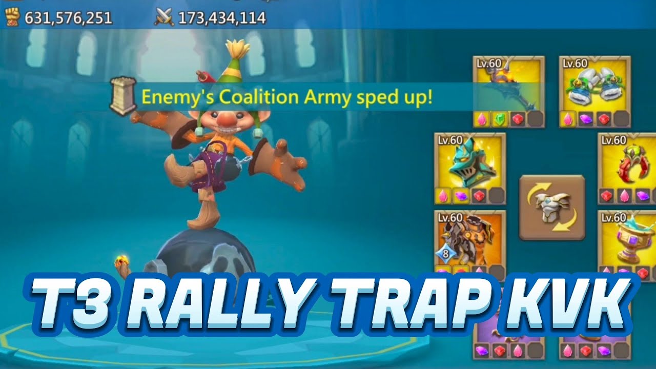 Rally Trap KvK | 3 Way KvK: лучшие моменты | Lords Mobile