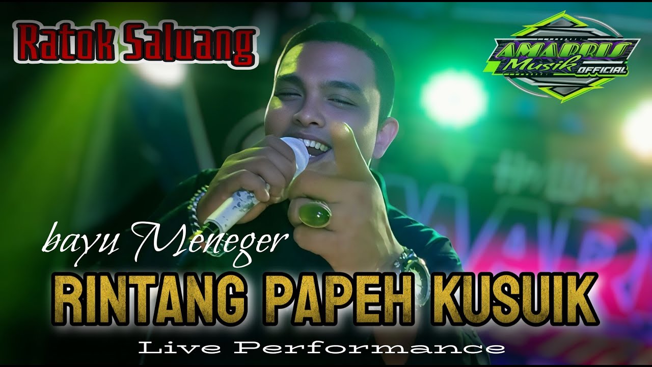 RINTANG PAPEH KUSUIK Composer ZALMON | COVER ORGEN TUNGGAL VOC BAYU MANAGER
