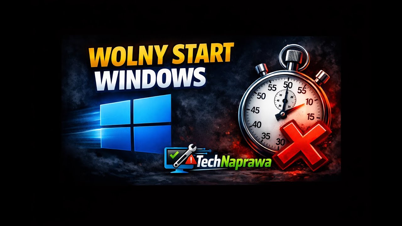 Windows bardzo wolno się uruchamia? Komputer startuje kilka minut?