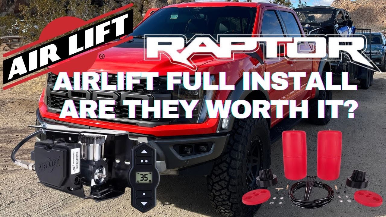 Airlift Install & Testing -  Gen 3 Raptor -  WORTH IT??