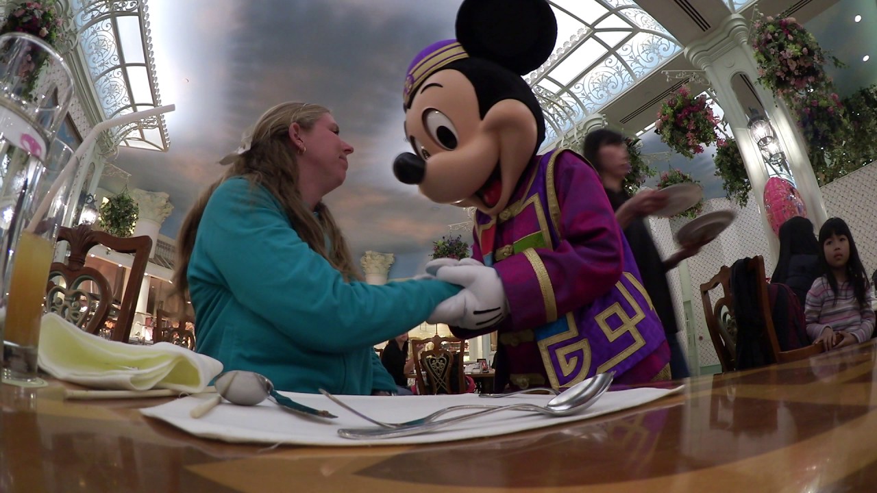 Hkdl enchanted garden Mickey day 2