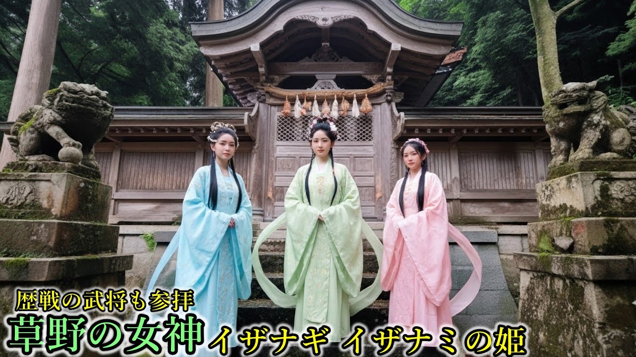 🌸イザナギ イザナミの姫 草野姫を祀る珍しい神社【滋賀県長浜市 上許曽神社】