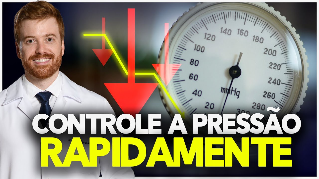 ABAIXE a PRESS&Atilde;O ALTA RAPIDAMENTE com essas 8 DICAS